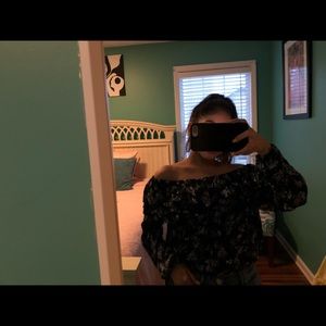 Off the shoulders top